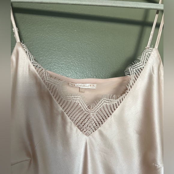 Gold Hawk pink lines silk cami S - Picture 5 of 8